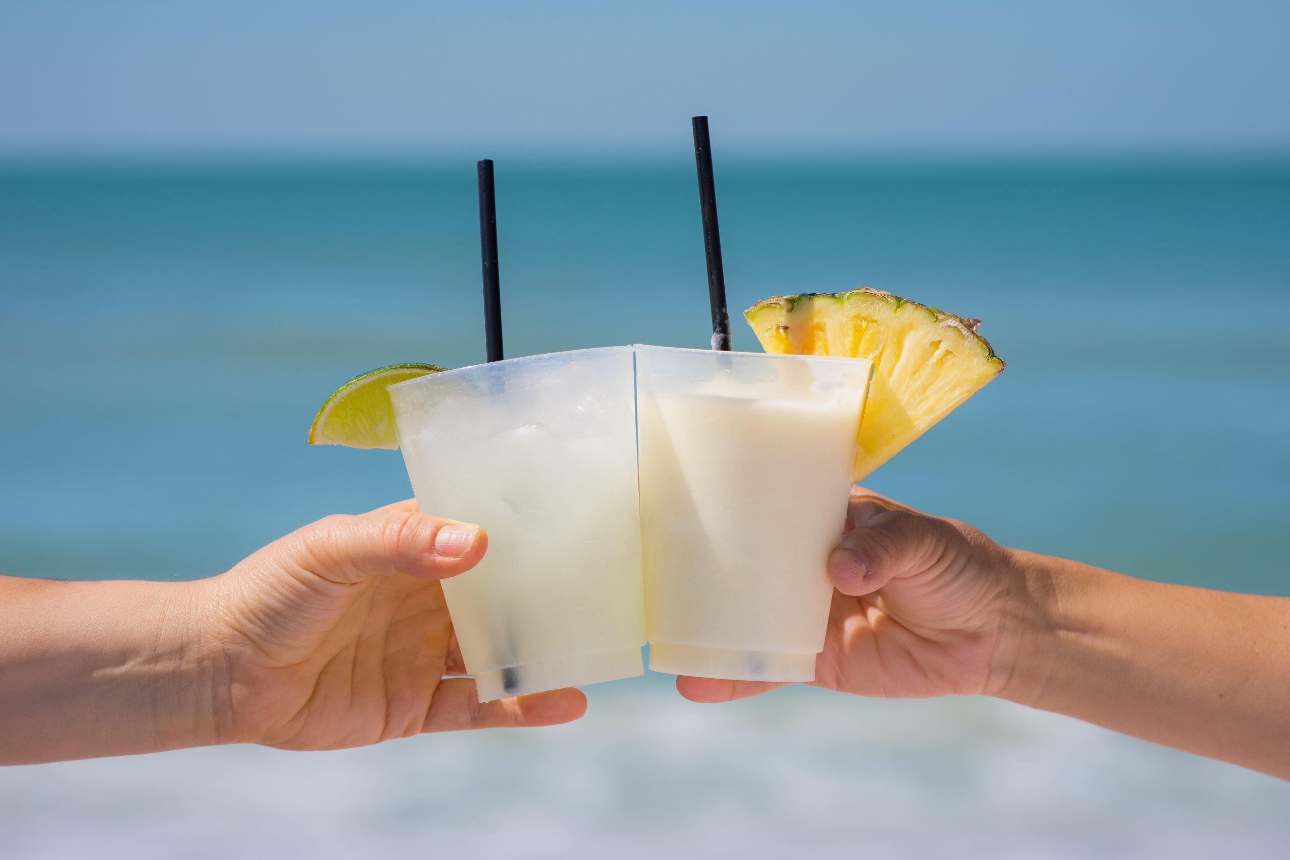 Cheers to a beach vacation